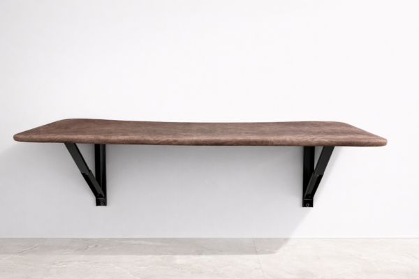 IronEase Wall-Mounted Foldable Ironing Table – Suede Finish