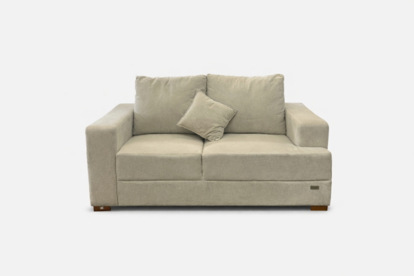 ComfyLux 2-Seater Fabric Sofa